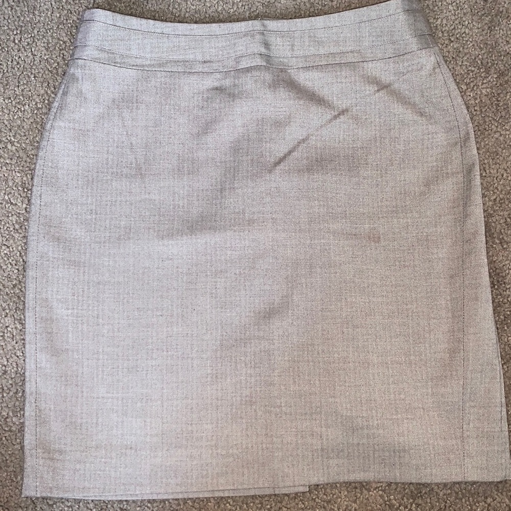 Banana Republic Classic Herringbone Pencil Skirt